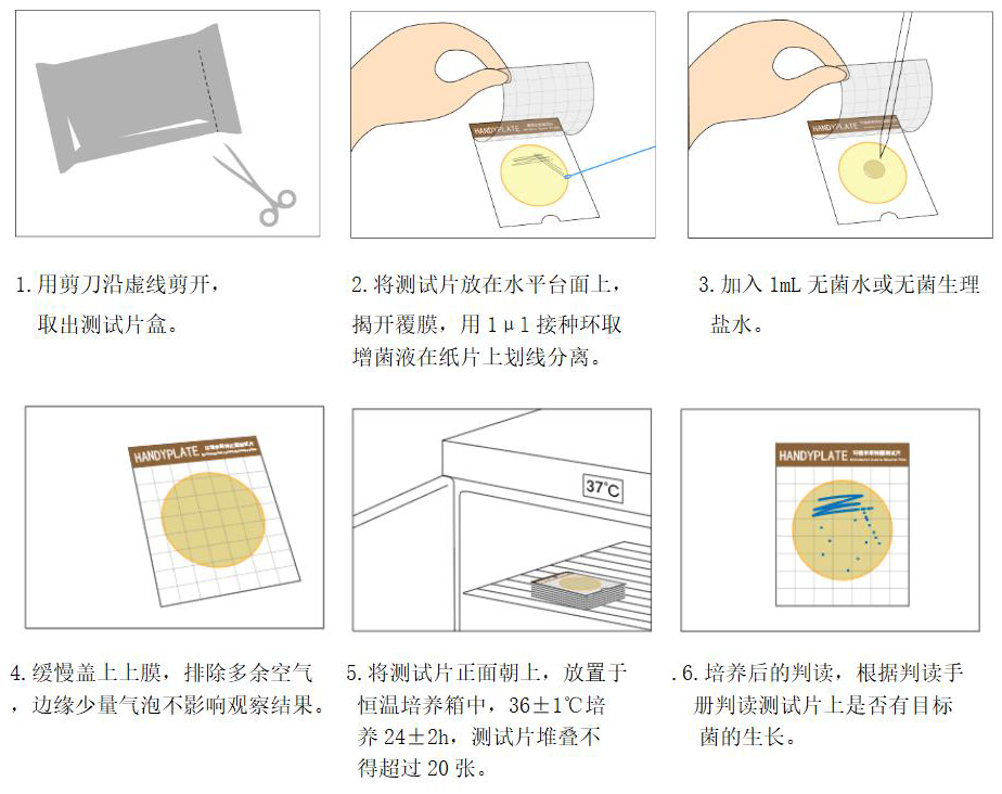 定性檢驗操作圖解